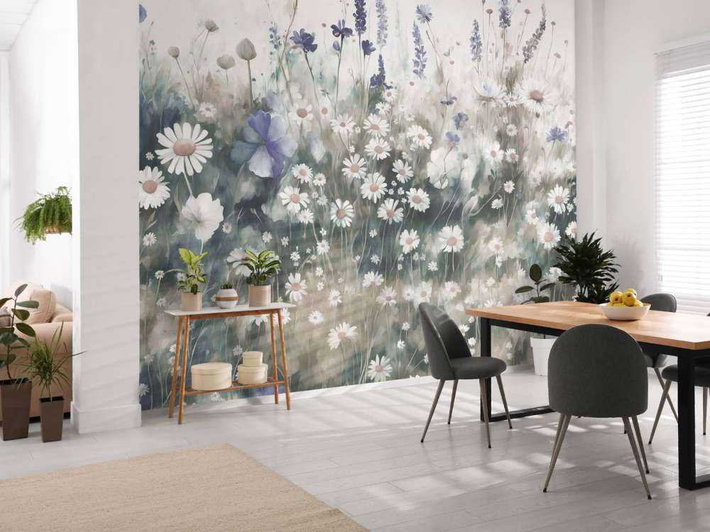 Lush Greenery of Summer Gray