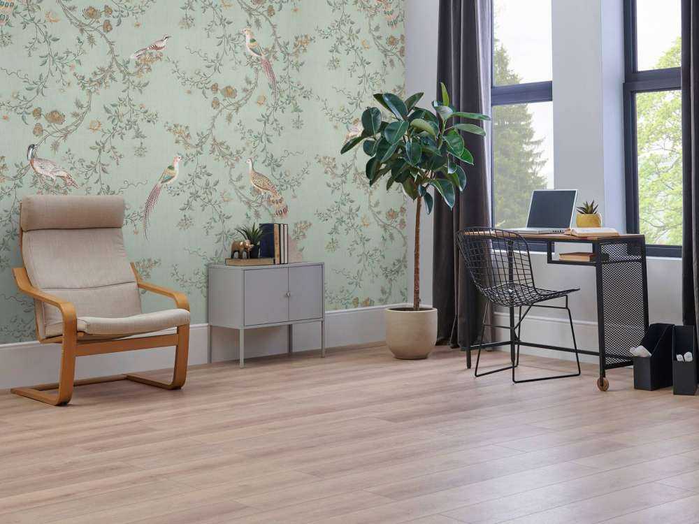 Fazanten in sierlijke ranken