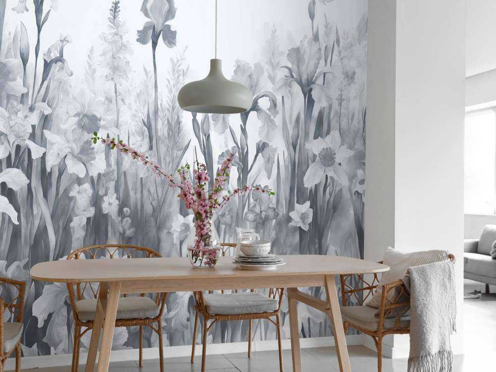 Fragrant spring Navy Blue