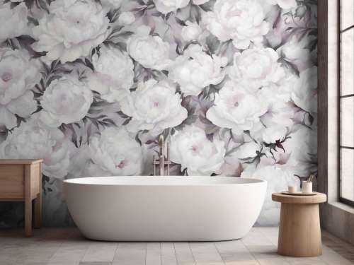 Peonie`s Wall Black