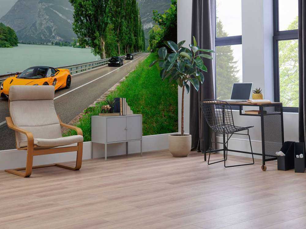 Alpenrit langs het meer