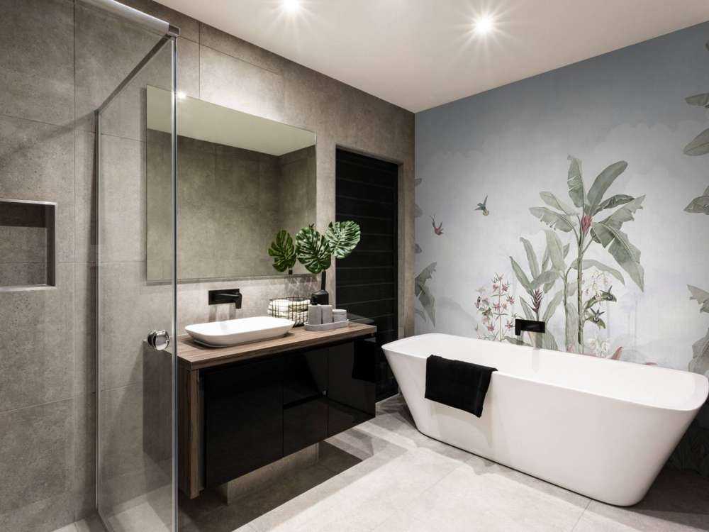 Kolibries tussen tropische bladeren