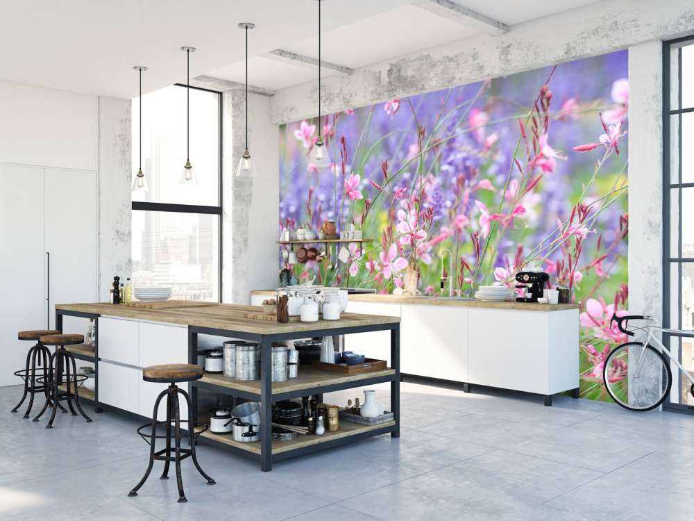 Yellow meadow flowers