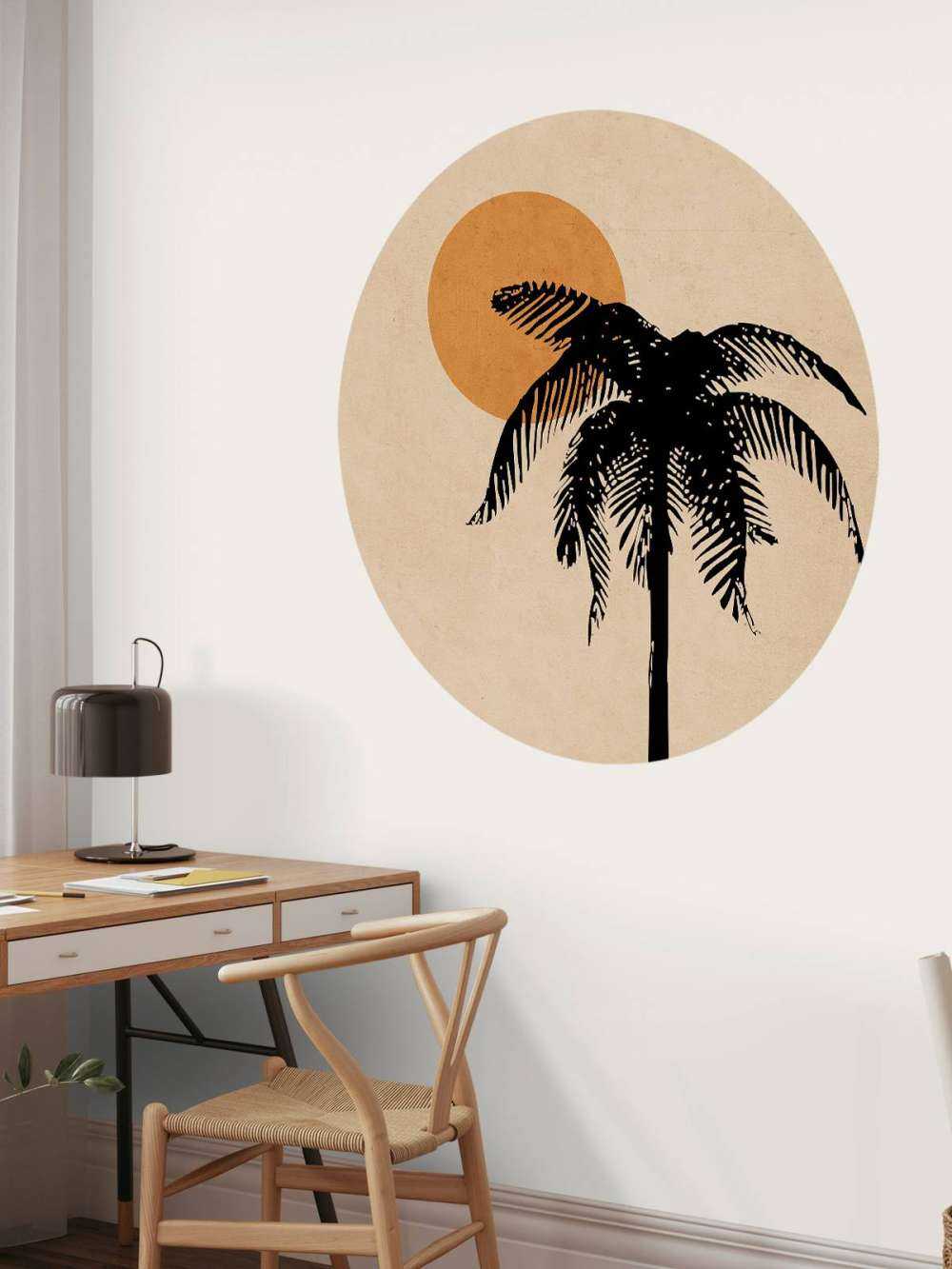 Zwarte palmboom