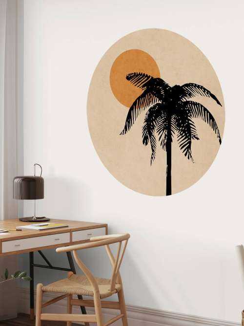 Zwarte palmboom