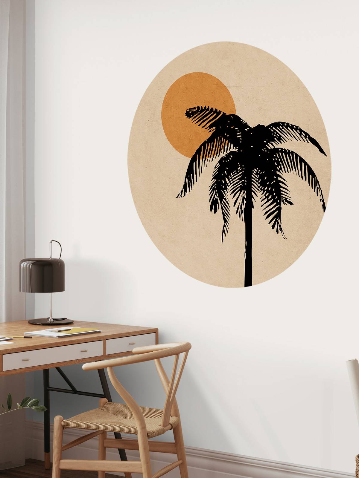 Zwarte palmboom