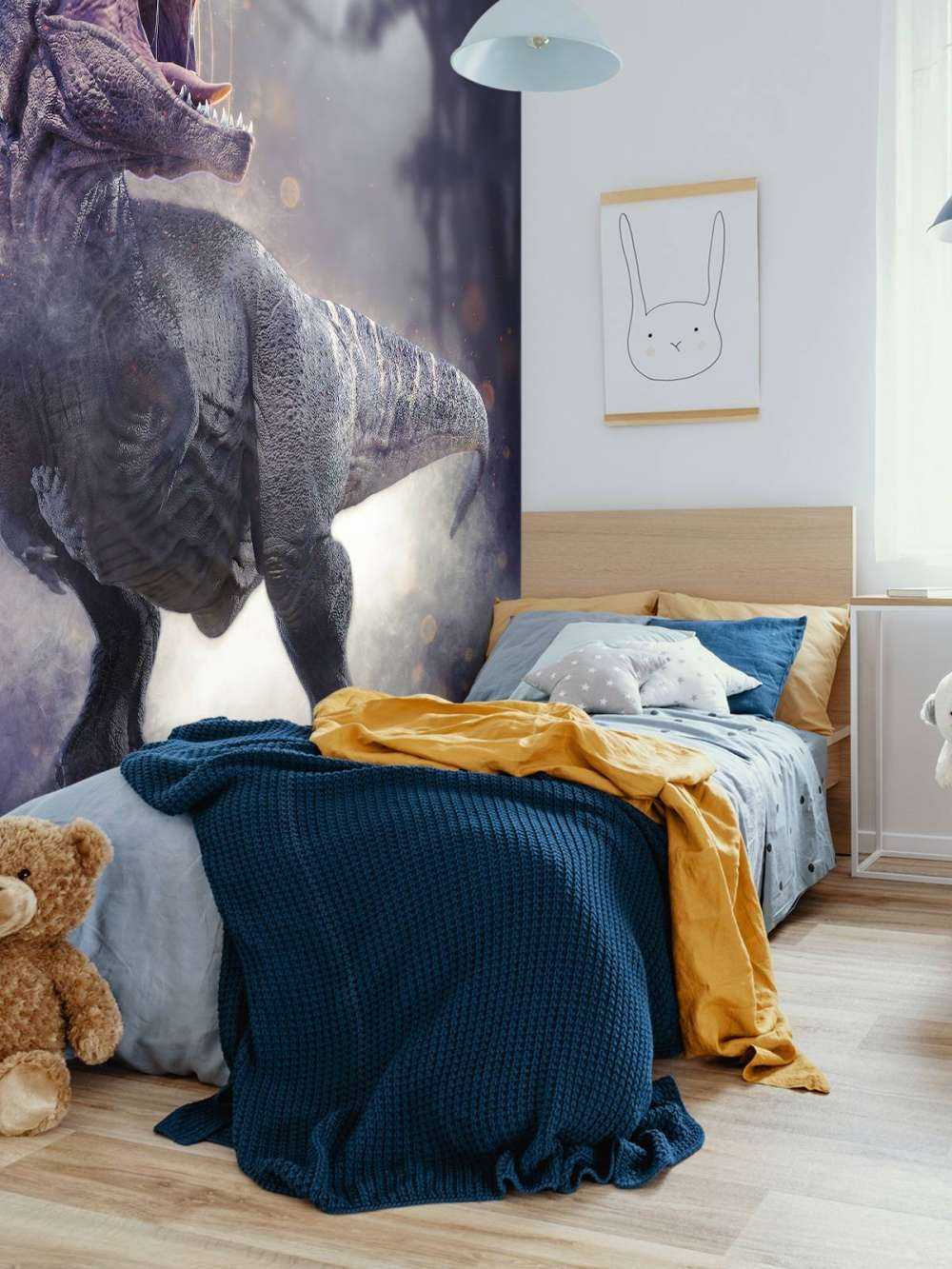 Tyrannosaurus Rex tijdens de nacht