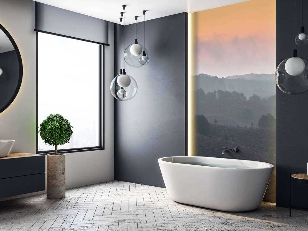 Mistige zonsopkomst op de heide