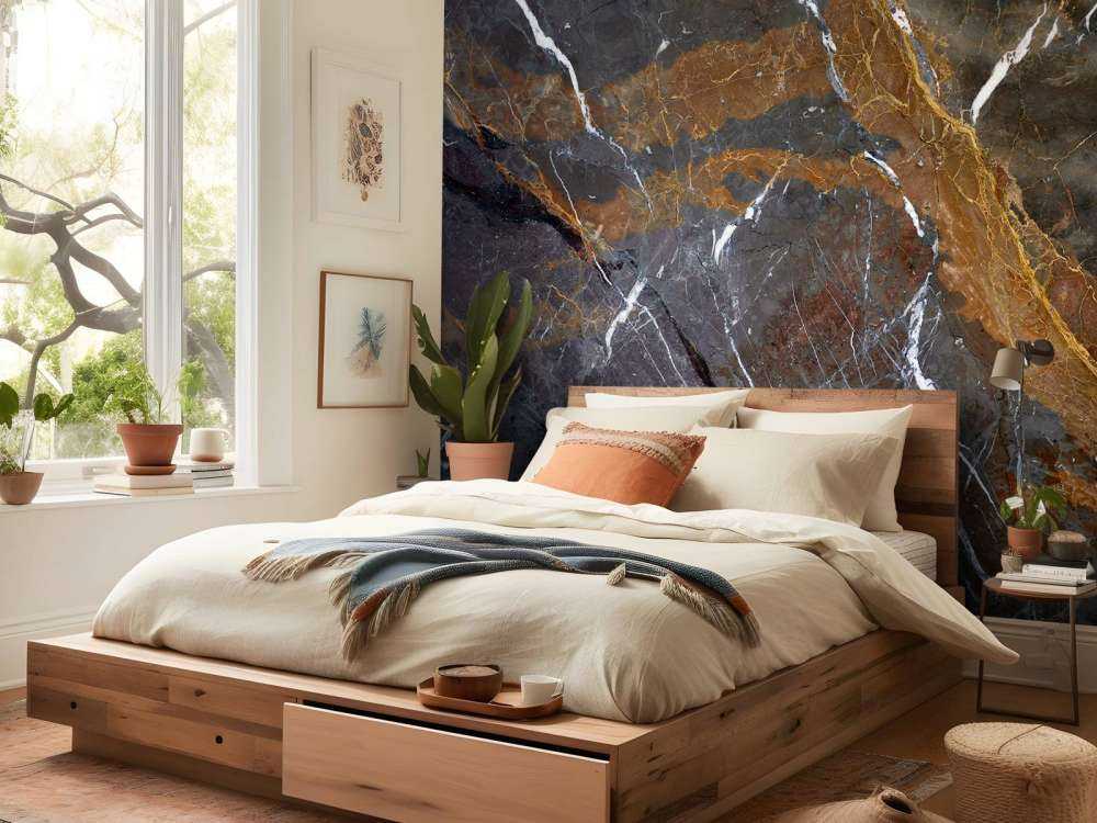 Marmer met mooie lijnen