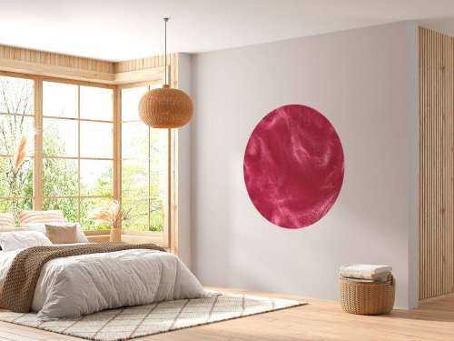 Roze glitterdeeltjes