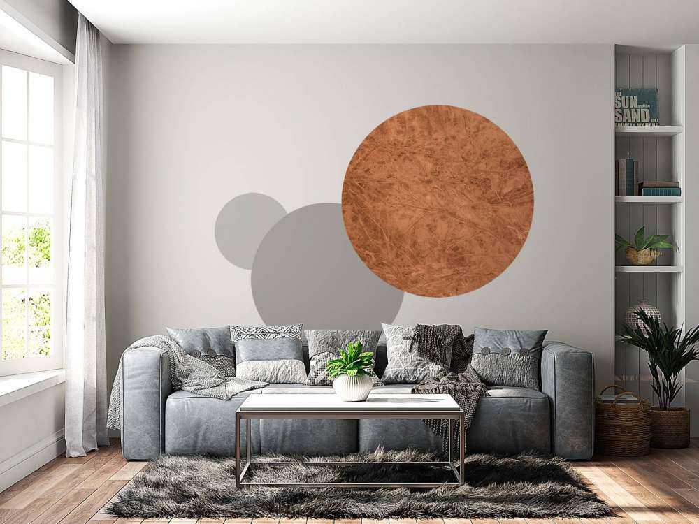 Terracotta met lijnen