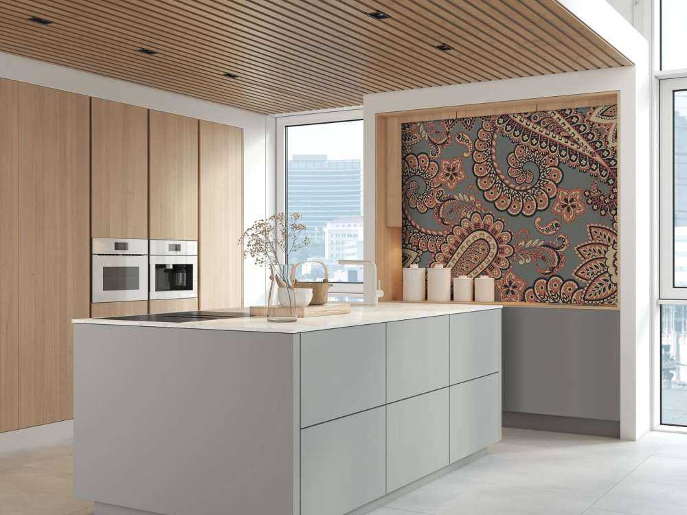 Oude indiaanse bloemen patronen