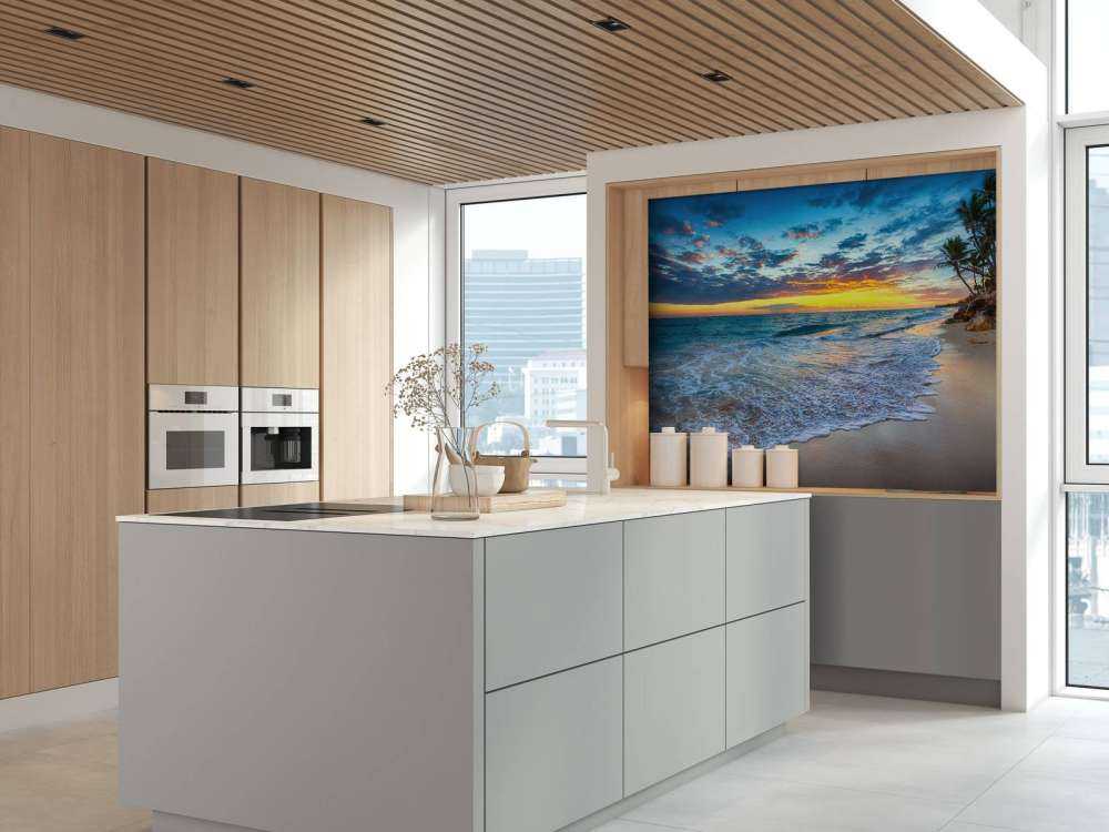 Zonsopgang op het strand