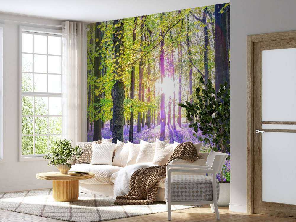 Kleurrijk bos