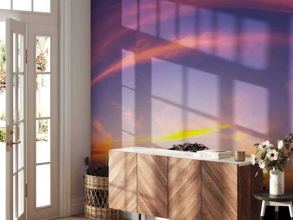 Zonsondergang in Afrika