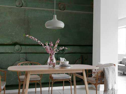 Groene metalen structuur