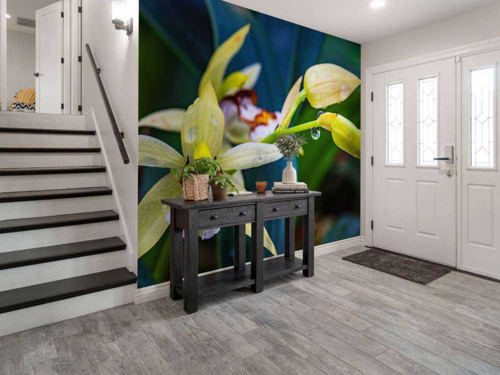 Wilde, gele orchidee