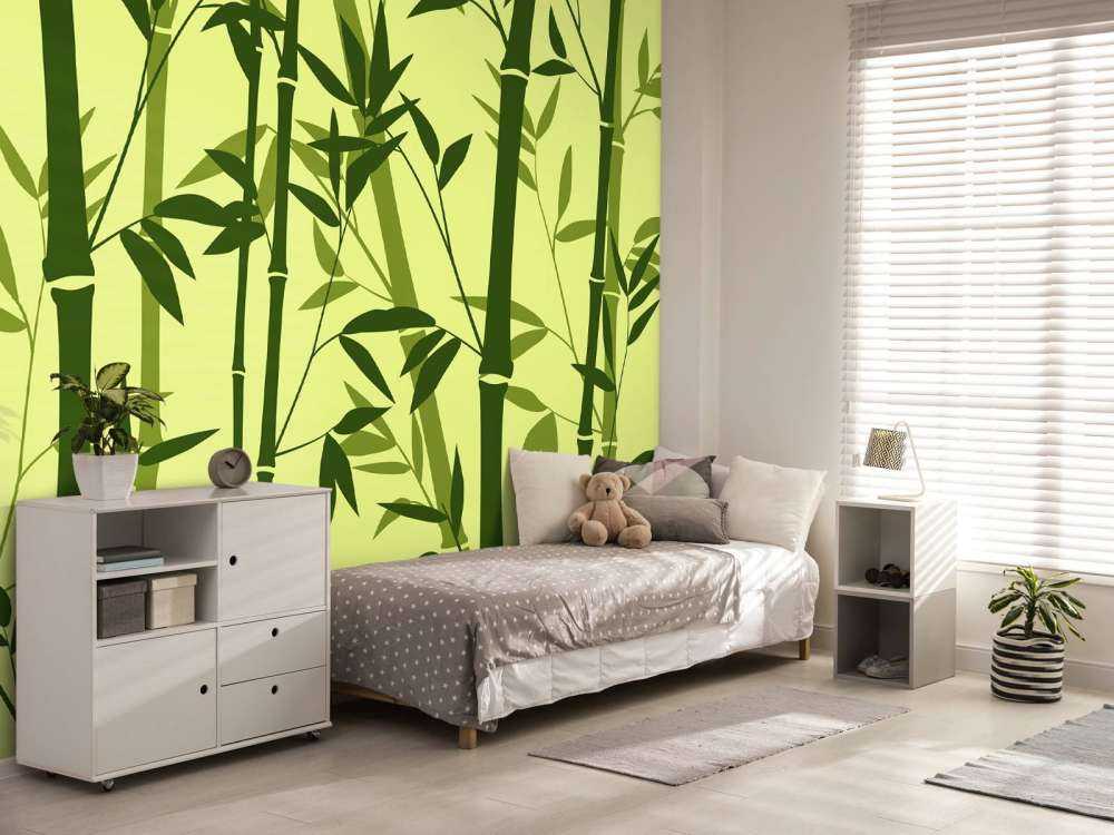 Illustratie van bamboebos