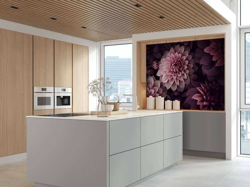Opulent moody dahlia flowers moody pink