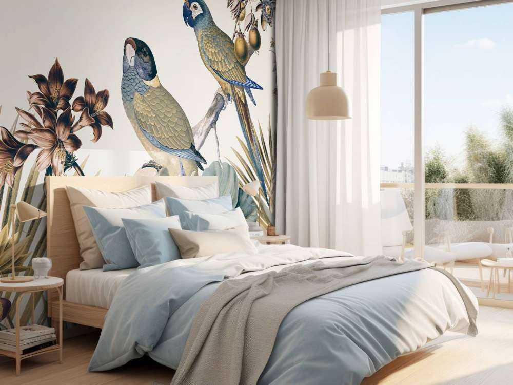 Jungle vibes parrots island