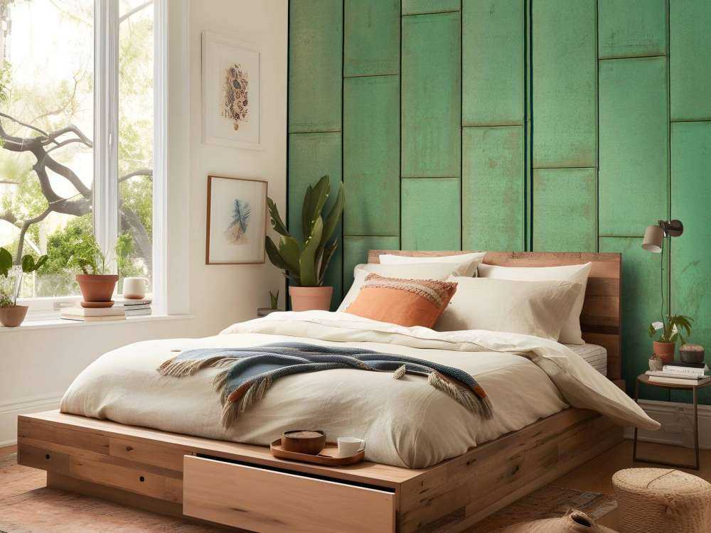 Groene platen van koper