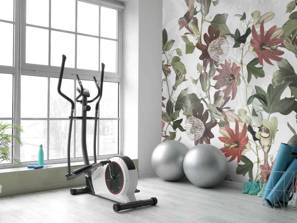 Seven Birds in Enchanted Foliage - Ivory