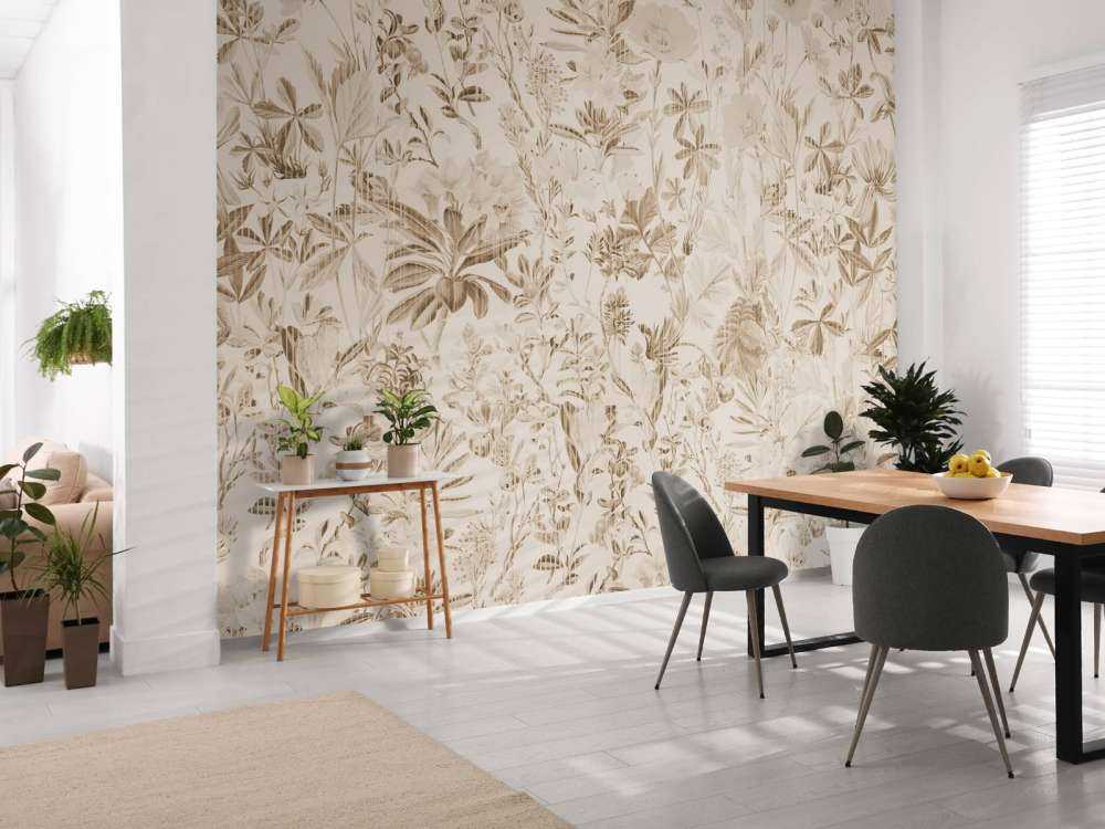 Garden Gerbarium Sephia Light