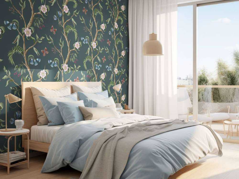 Bloeiend bloemenpatroon