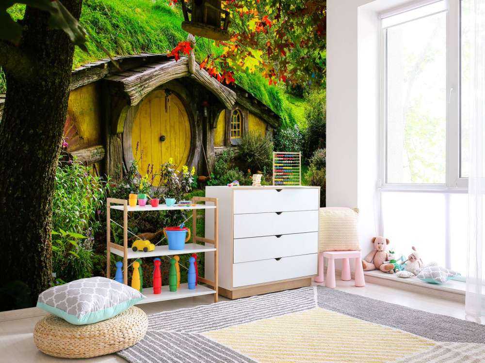 Sprookjeshuis in het bos