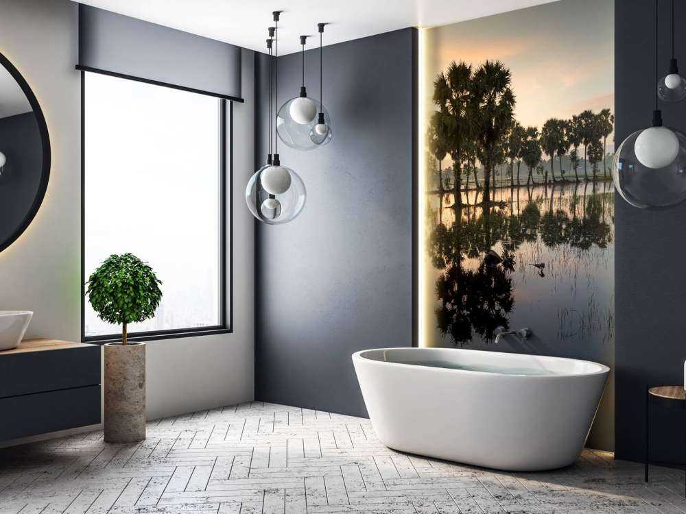 Tropisch landschap in Vietnam