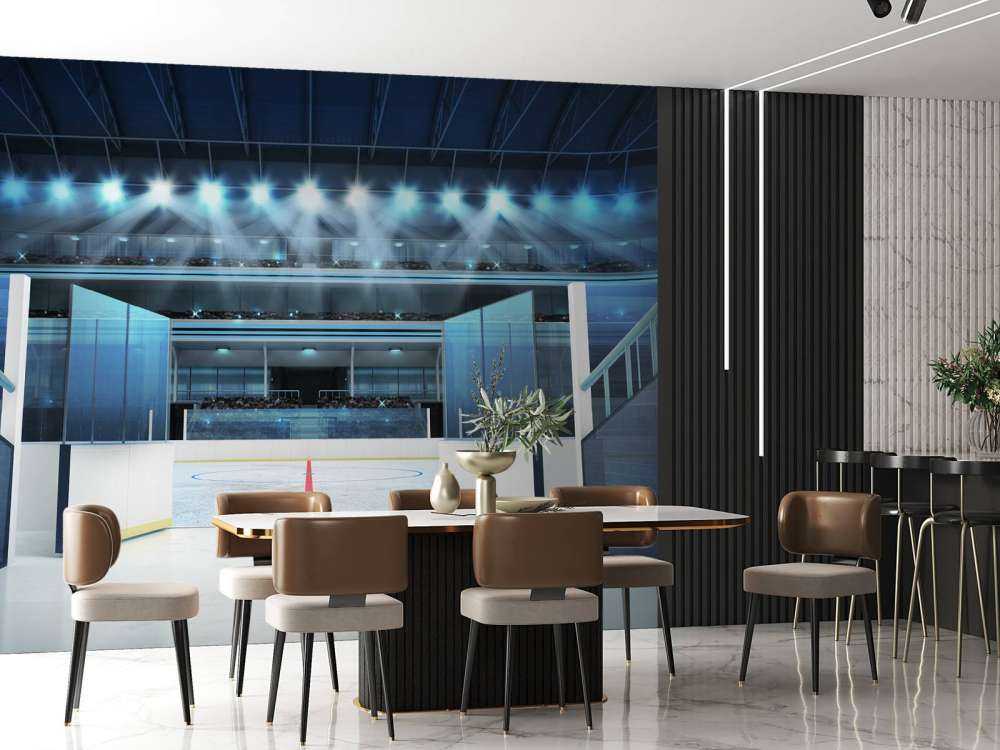 Ingang ijshockey arena