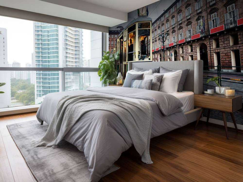 Groene tram in Turijn