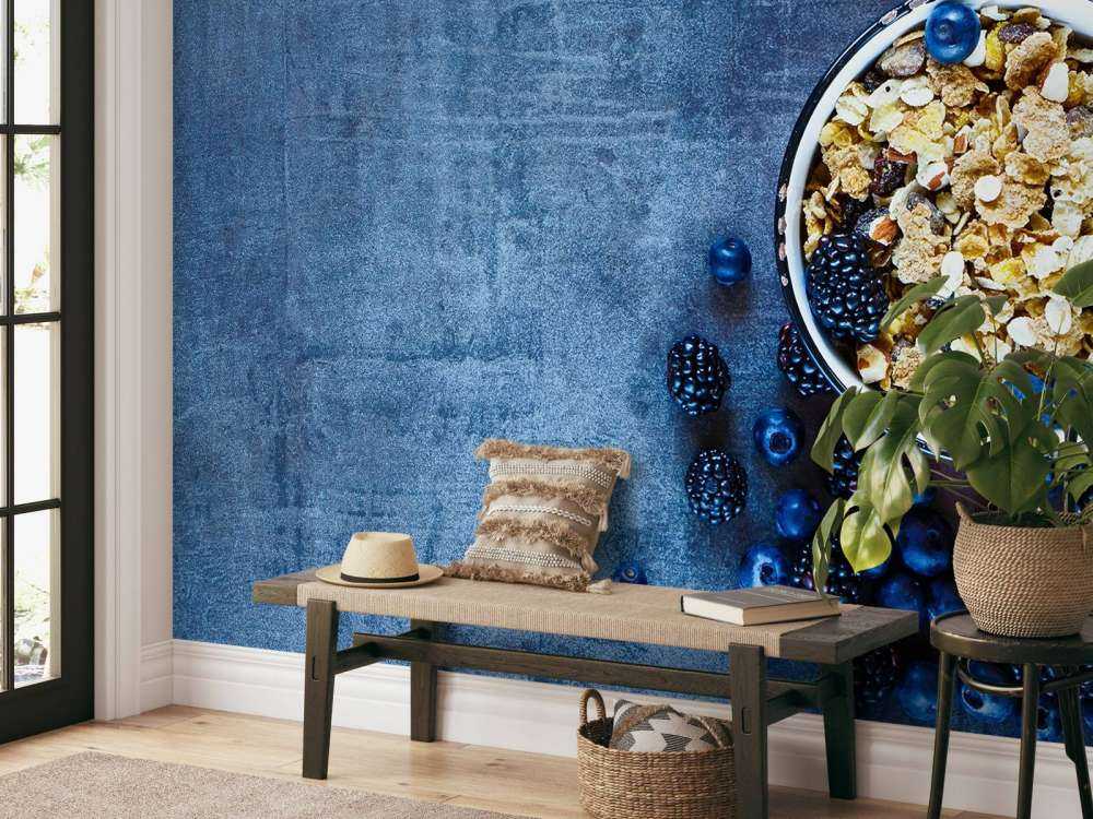 Muesli met honing en bessen