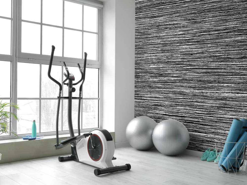 Donker gekrast metaal