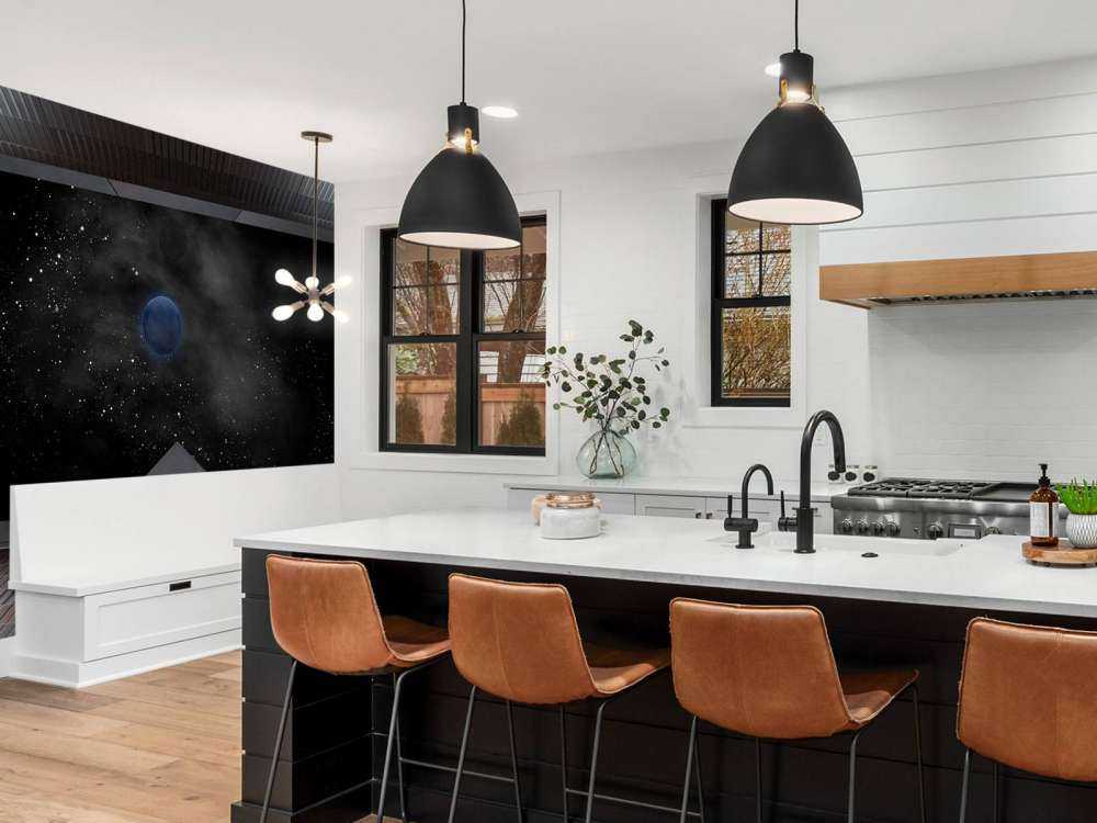 Space Shuttle uitzicht