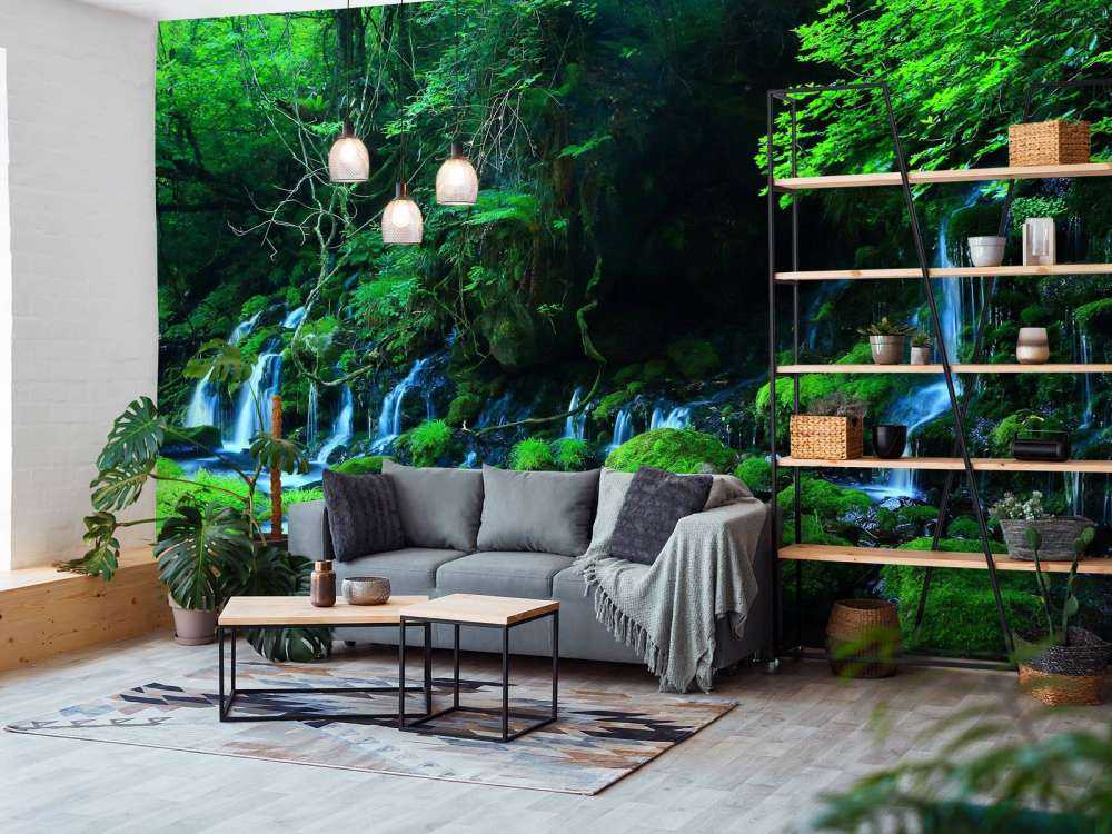 Watervallen in de jungle