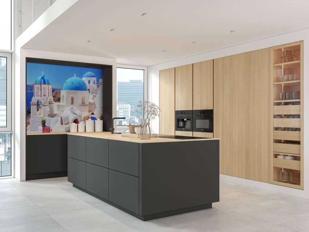 Klein kerkje op Santorini