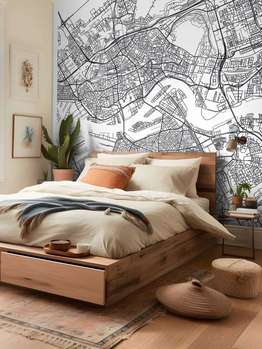 Rotterdam vector plattegrond