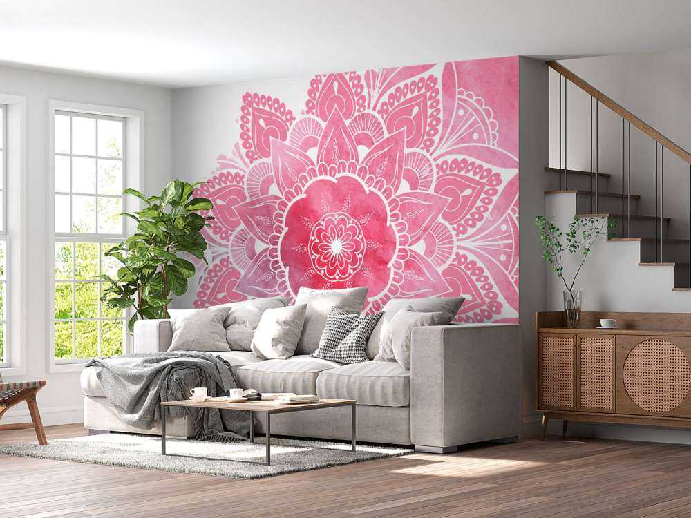 Mandala met bloemenpatroon