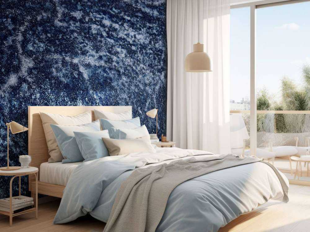 Donker blauwe structuur