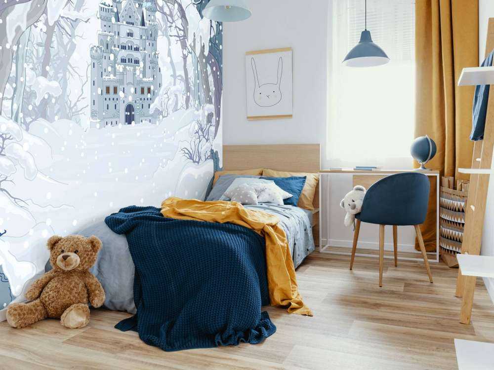 Ingesneeuwd sprookjesbos