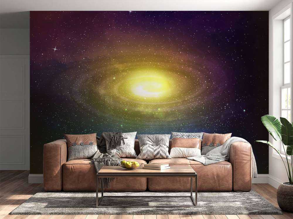 Heelal gevuld met sterren