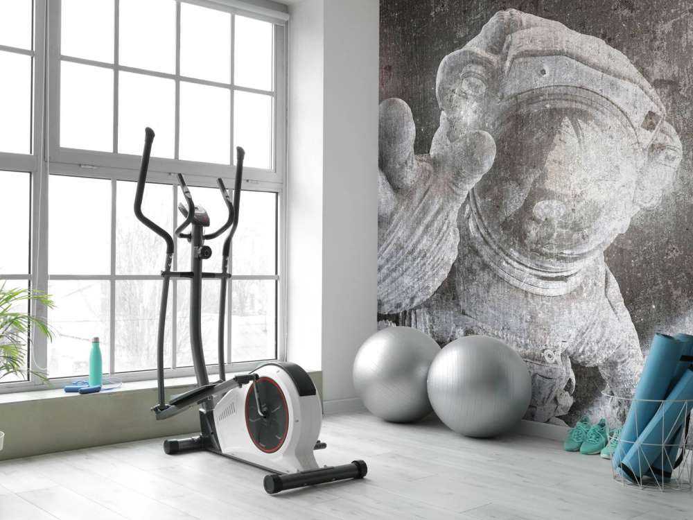 Uitreikende astronaut