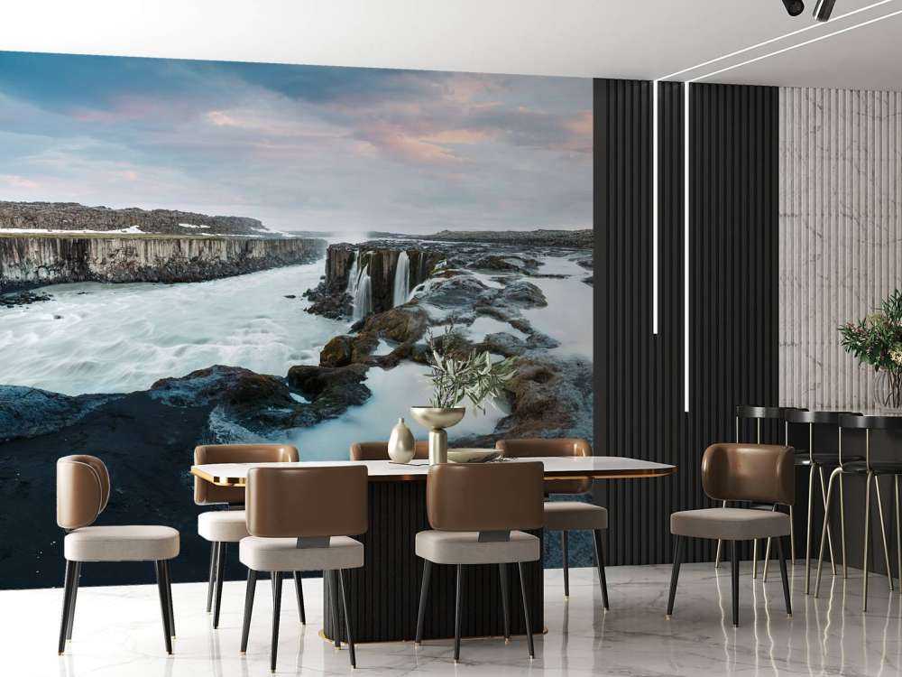 Selfoss waterval in IJsland