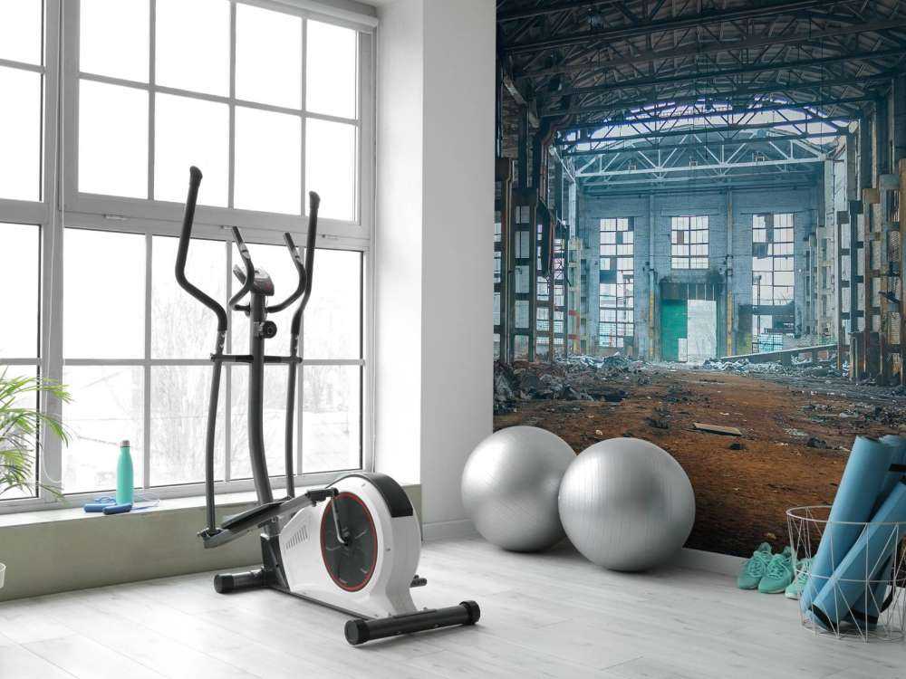 Verlaten fabriekshal