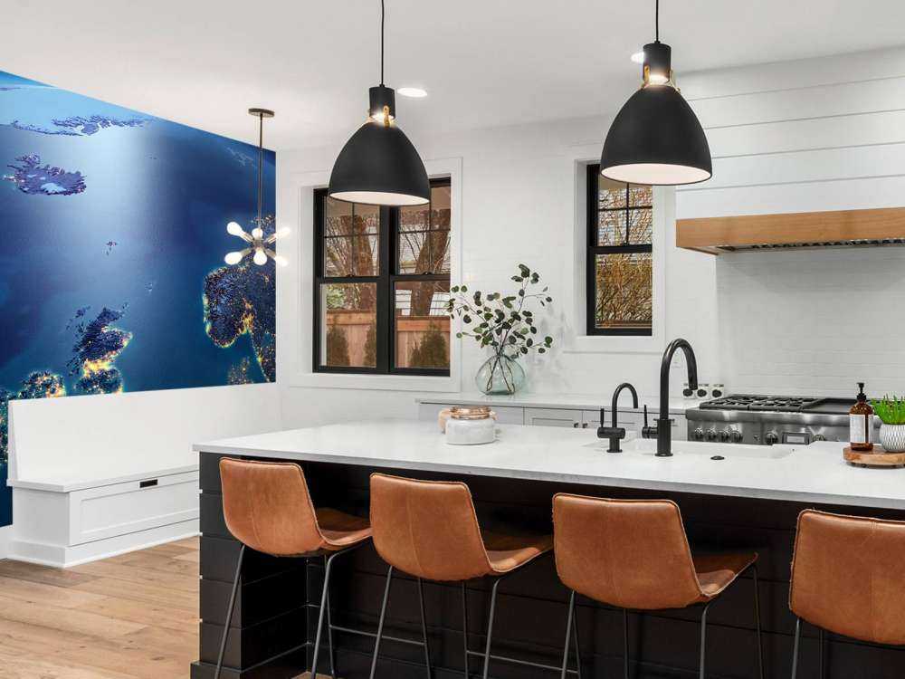 De wereld in de nacht