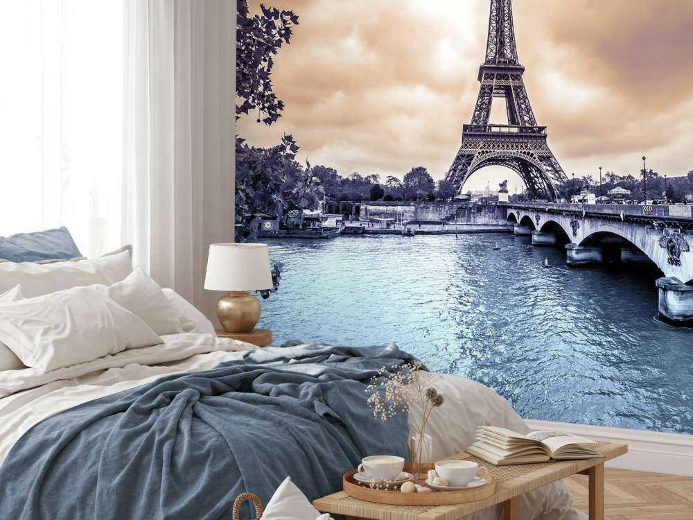 Eiffeltoren met donker effect