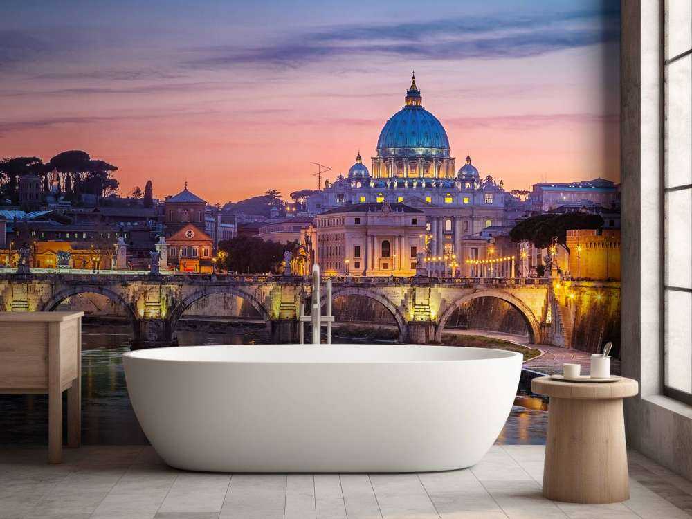 Sint-Pieter in de avond