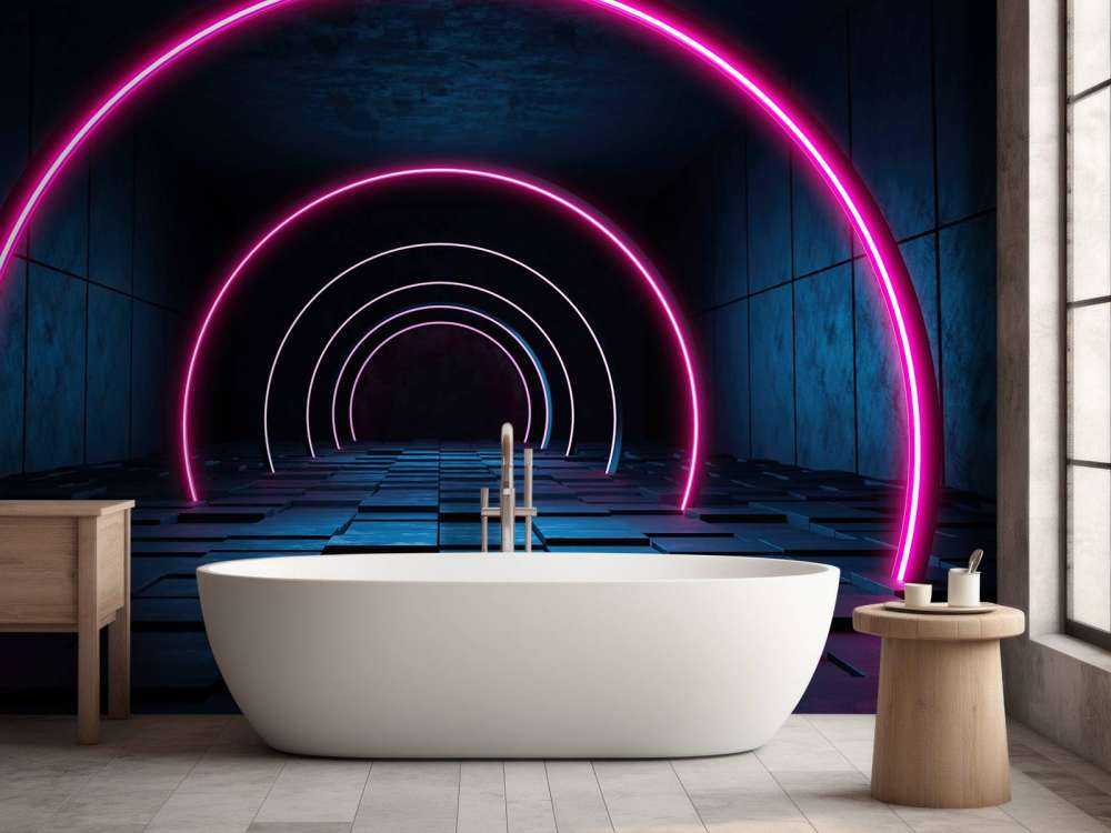 Moderne futuristische gang