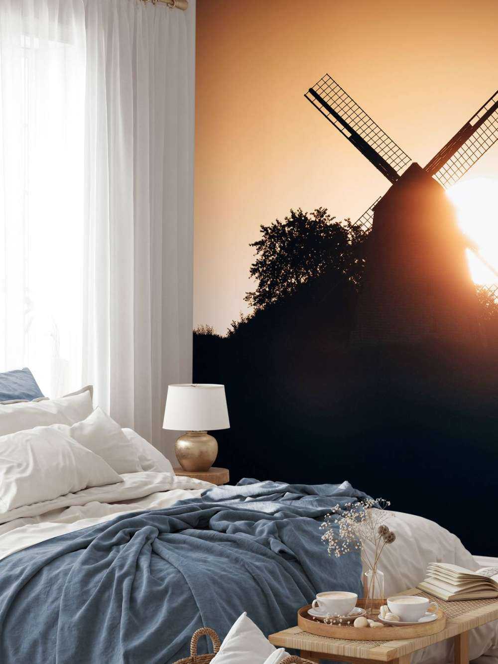 Zonsopkomst tijdens de zomer